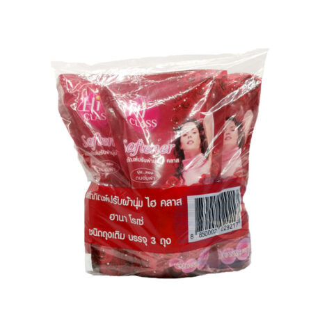 ไฮคลาส น้ำยาปรับผ้านุ่ม พิ้งค์เก้ 450 มล. แพ็ค 3