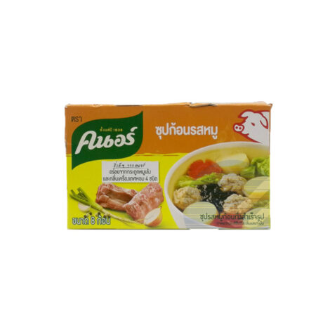 คนอร์ก้อน หมู 20 กรัม แพ็ค 24