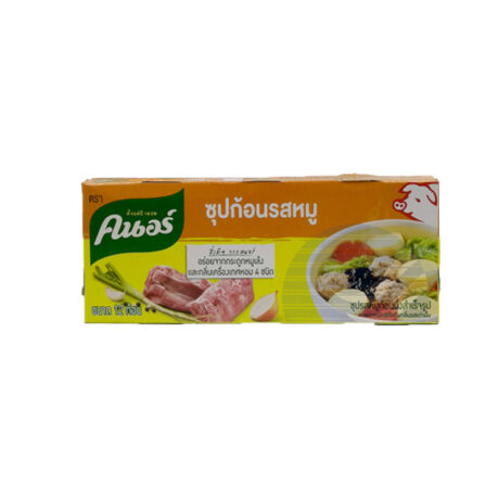 คนอร์ก้อน หมู 40 กรัม แพ็ค 12