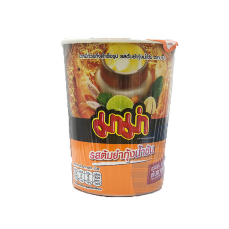 มาม่าคัพ ต้มยำกุ้งน้ำข้น ขนาด 60 กรัม แพ็ค 6