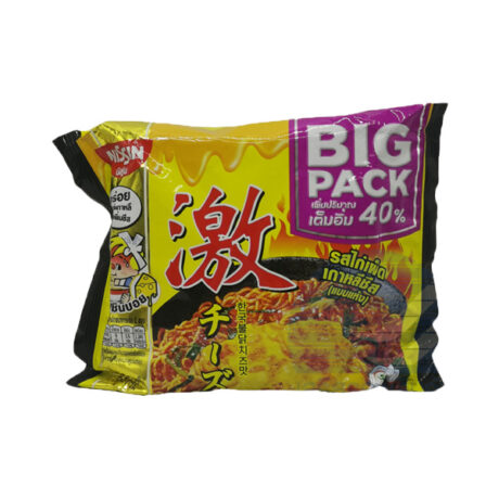 นิสชิน บิ๊กแพ็ครสไก่เผ็ดชีส ขนาด 86 กรัม แพ็ค 5 ซอง