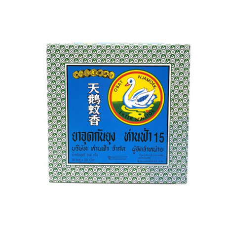 ห่านฟ้ายากันยุงขดสีเขียว แพ็ค 6 กล่อง