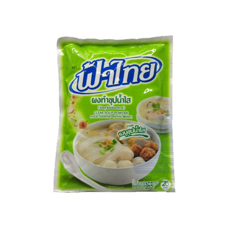 ฟ้าไทย ผงซุปก๋วยเตี๋ยวน้ำใส 165 กรัม