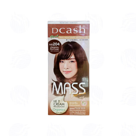 Dcash MB204 น้ำตาลอ่อนช็อคโกแลต สีย้อมผม 50/60 ml.