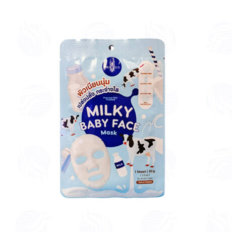 เพรชเชิส สกิน ไทยแลนด์ มิลค์กี้ เบบี้ เฟช มาส์ก 30 กรัม