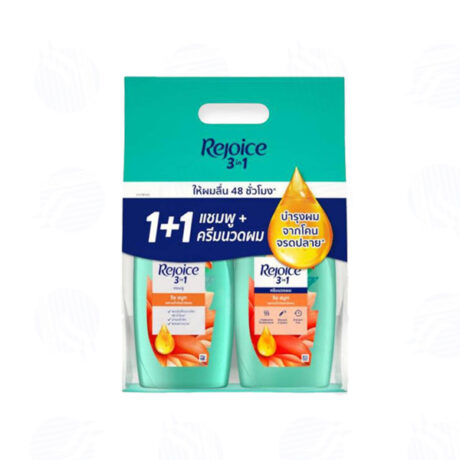 รีจอยส์ ริชสมูท แชมพู+ครีมนวด 370 มล.