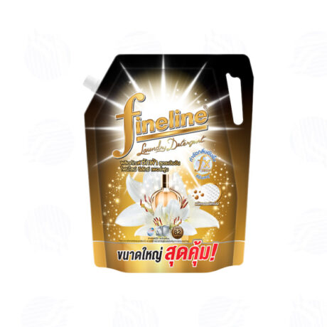 ไฟน์ไลน์ น้ำยาซักผ้าเข้มข้น ดีลักซ์ เพอร์ฟูม 1,850 มล. ถุงดำ
