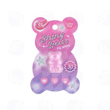 cathy doll Shiny bear Lip Moist 01 Candy Pink 1.1 g.