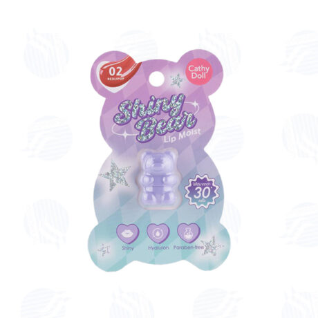 cathy doll Shiny bear Lip Moist 02 Redlipop 1.1 g.
